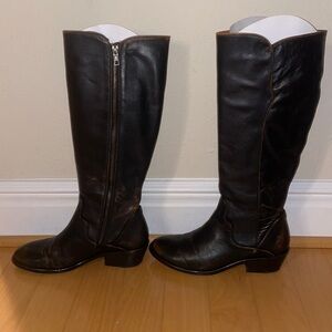 Vintage Black Frye Riding Boots Size 6.5